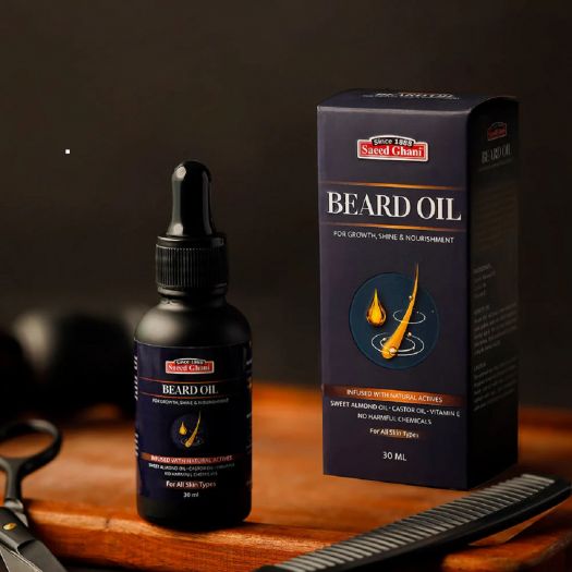 Saeed Ghani Beard Oil For Growth Nourishment 30ml