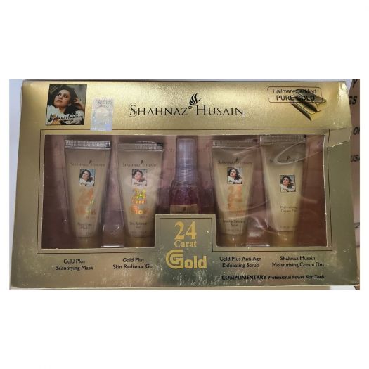 Shahnaz Husain 24 Carat Gold Kit Hallmark Certified Pure Gold 55g