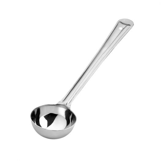 Stainless Ladles Steel Cooking And Serving Spoons Spatulas, Kadchi, Karachi, Chamcha, (Silver, Ladle)