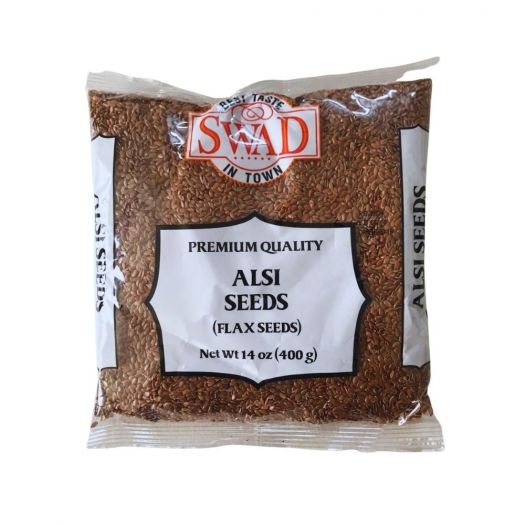 Swad Alsi Seeds Flax Seeds Premium Quality 400g