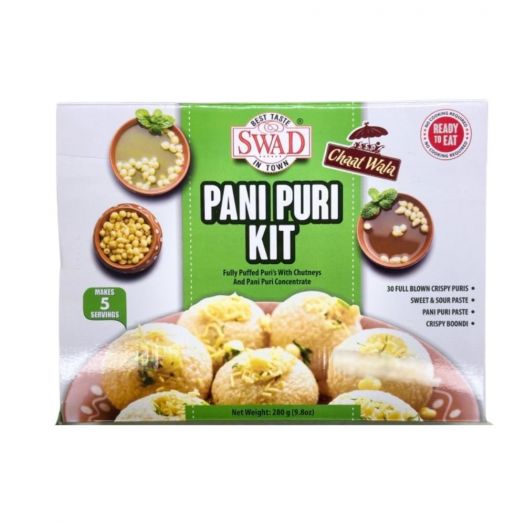 Swad Pani Puri Kit Mumbai Street Chaat Wala 280g (9.89oz) - Singh Cart