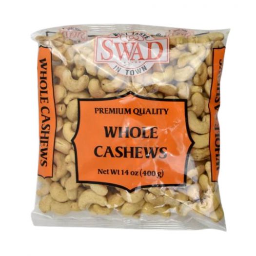 Swad Whole Cashews Premium Quality 400g (14oz)