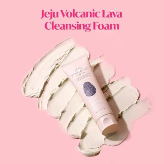 The Face Shop Jeju Volcanic Lava Anti Dust Pore Cleansing Face Wash Deep Skin Cleansing 140ml