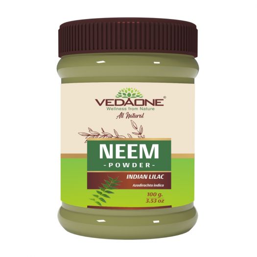 Vedaone 100% Organic Neem Powder (Dietary Supplement) 100 Grams