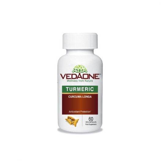 Vedaone 100% Organic Turmeric (Dietary Supplement) 60 Caplets