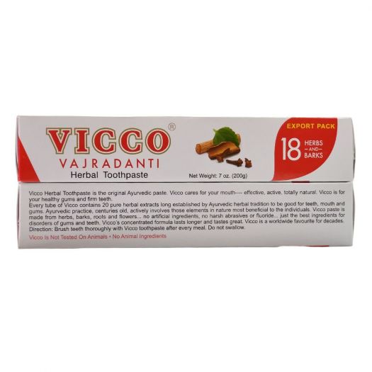 Vicco Vajradanti Toothpaste 18 Herbs 100g