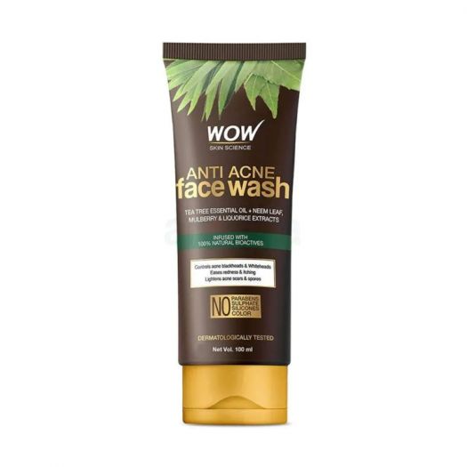 WOW Skin Science Anti Acne Neem Face Wash 100ml