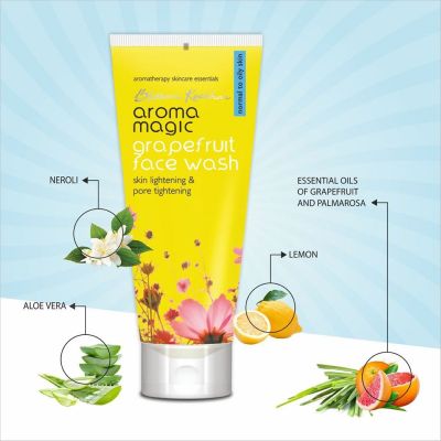 Aroma Magic Grapefruit Face Wash Pore Tightening All Skin Types 50ml