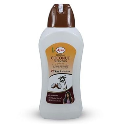 Ayur Herbal Coconut Shampoo for Dry Hair 16.9 FL OZ (500 ML)