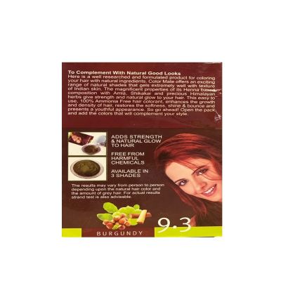 Color Mate Hair Color Natural Burgundy 150g
