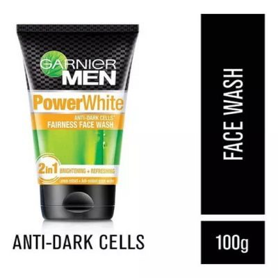 Garnier Men Power White Face Wash Anti-Dark Cells 100g