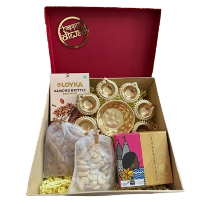 Loyka Almond Brittle Brownie Diwali Gift