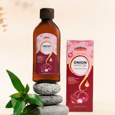 Saeed Ghani Onion Hair Oil Silky Stronger Hair 130ml