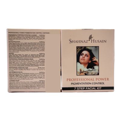 Shahnaz Husain Professional Power Pigmentation Control 7 Step Facial Kit 63g