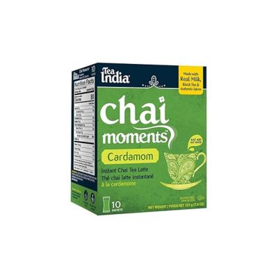 Tea India Chai Moments Cardamom Tea Mix 7.9 OZ (224 Grams)