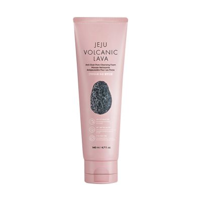 The Face Shop Jeju Volcanic Lava Anti Dust Pore Cleansing Face Wash Deep Skin Cleansing 140ml