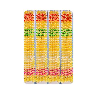 Traditional Multicolor Marigold Toran / Bandhanwar with Golden Bell