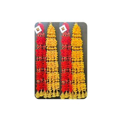 Red & Yellow Flower Toran / Bandhanwar 