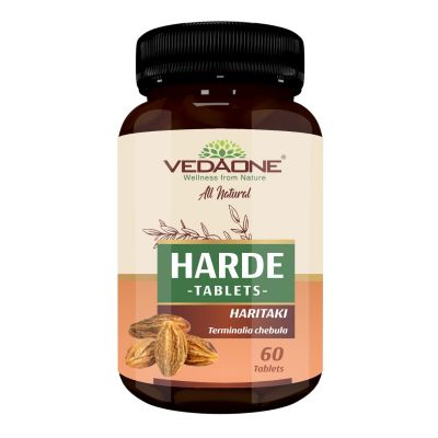 Vedaone 100% Organic Haritaki (Dietary Supplement) 60 Caplets