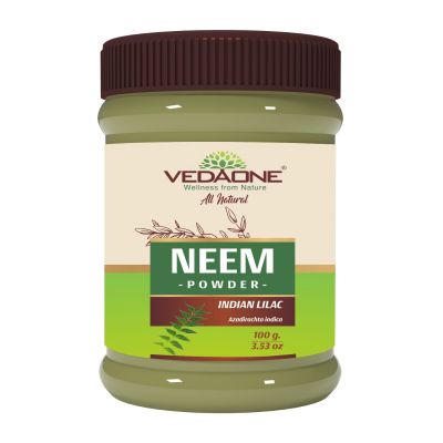 Vedaone 100% Organic Neem Powder (Dietary Supplement) 100 Grams