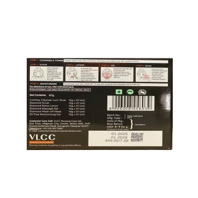 VLCC Diamond Facial Kit 60g