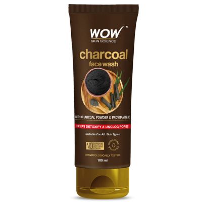 WOW Skin Science Activated Charcoal Face Wash 100ml