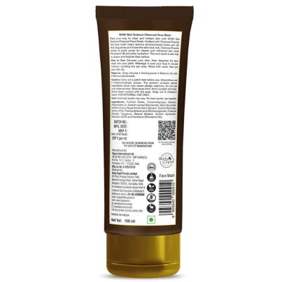 WOW Skin Science Activated Charcoal Face Wash 100ml