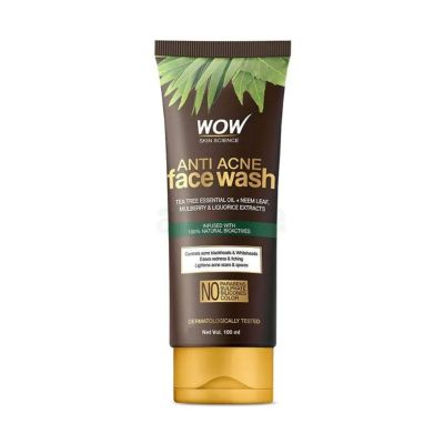 WOW Skin Science Anti Acne Neem Face Wash 100ml