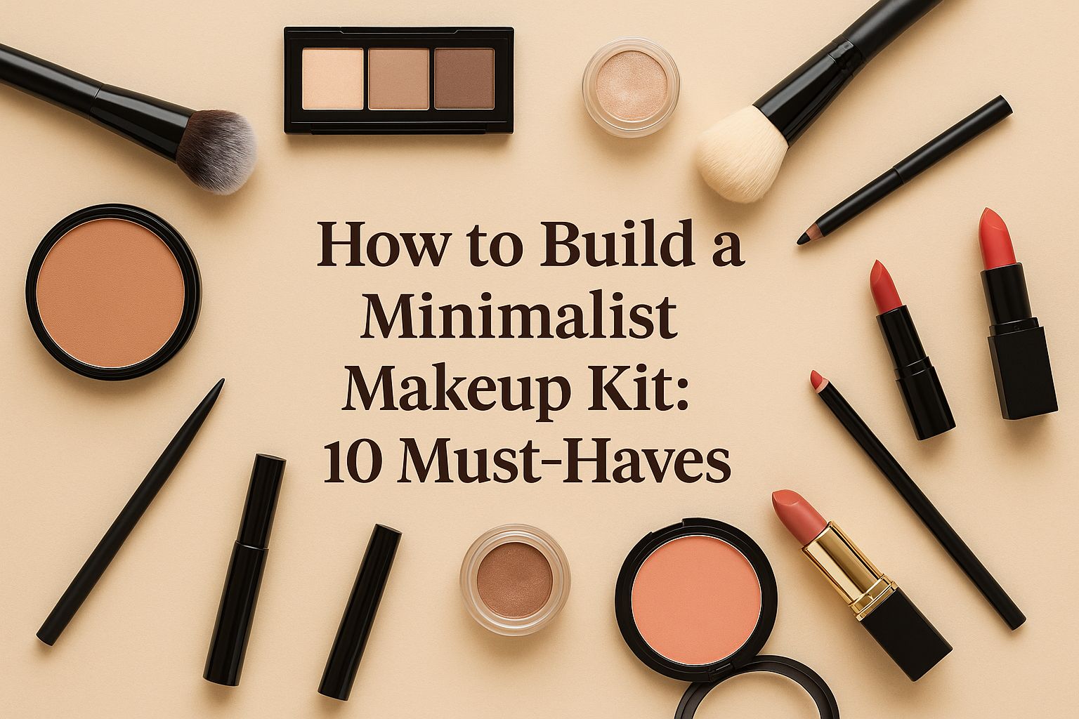 How to Build a Minimalist Makeup Kit: 10 Must-Haves