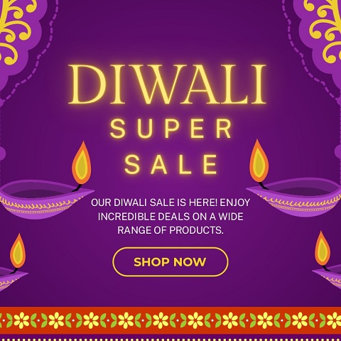 2025 Diwali Banner for Desktop